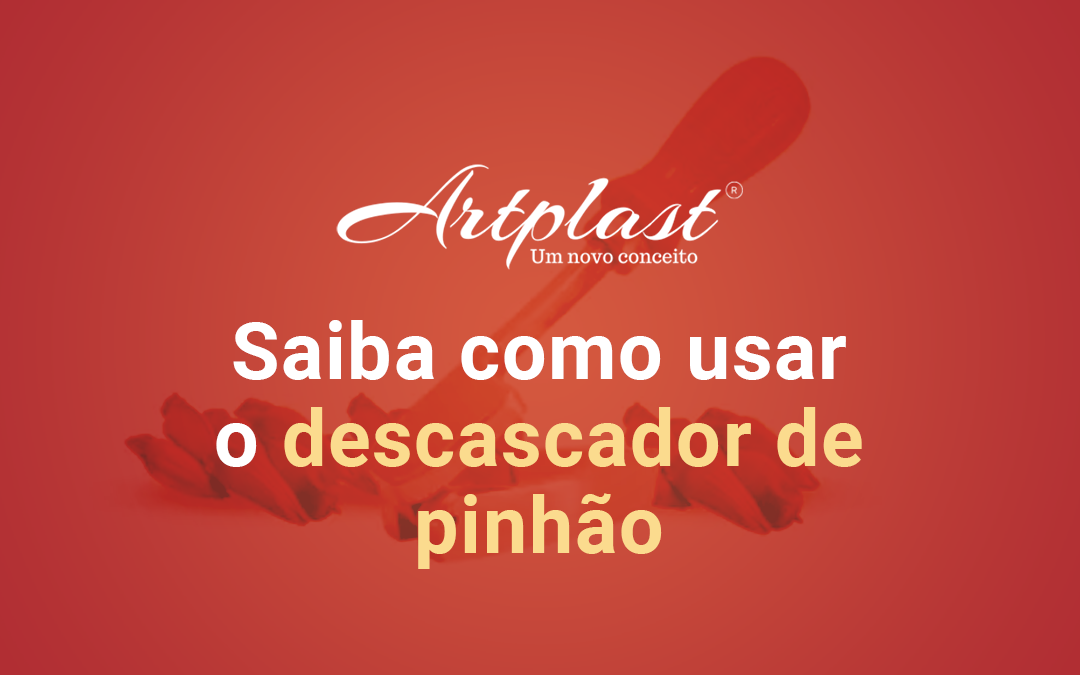 Saiba como usar o descascador de pinhão