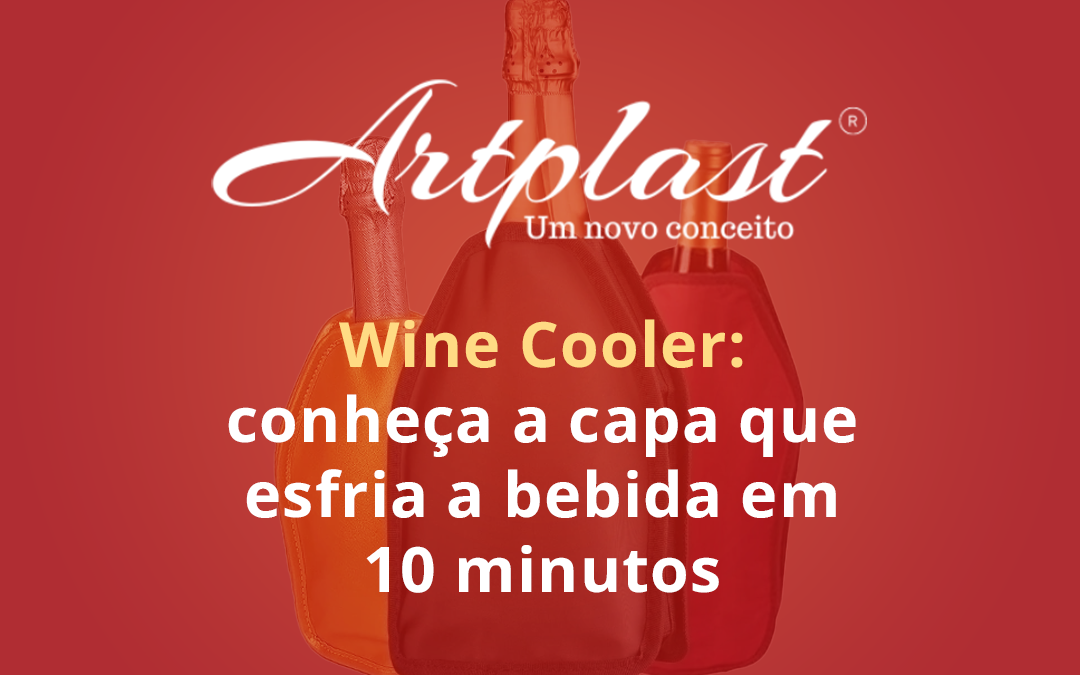 Wine Cooler: conheça a capa que resfria a bebida em 10 minutos 